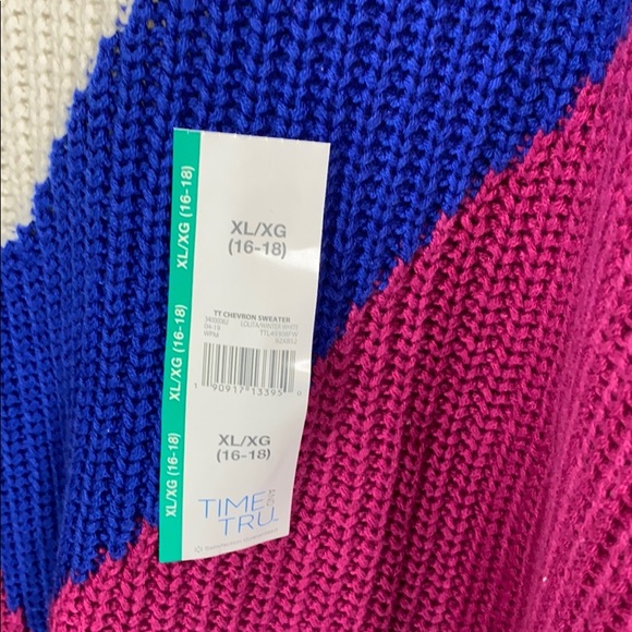 Time and tru multi-colored sweater size XXL - Picture 4 of 8